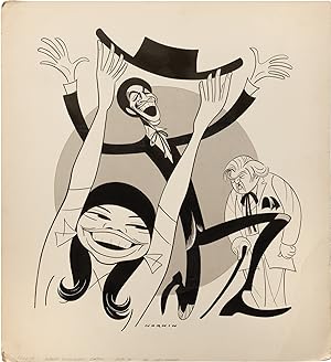Seller image for Purlie (Original Sam Norkin illustration of Robert Guillaume, Patti Jo, and Art Wallace in the 1972 revival of the musical play) for sale by Royal Books, Inc., ABAA