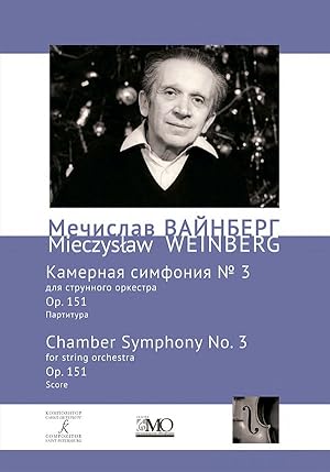 Bild des Verkufers fr Meczyslav Weinberg. Collected Works. Volume 17. Chamber Symphony No.3 for String Orchestra. Op. 151. Score zum Verkauf von Ruslania