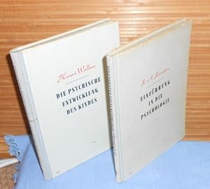 Immagine del venditore per 2 Psychologie-Fachbcher der Nachkriegszeit: Einfhrung in die Psychologie + Die psychische Entwicklung des Kindes venduto da AnimaLeser*Antiquariat