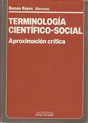 Image du vendeur pour Terminologa cientfico-social . mis en vente par Librera Astarloa