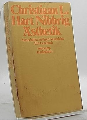 Image du vendeur pour sthetik. Materialien zu ihrer Geschichte. Ein Lesebuch mis en vente par Antiquariat Unterberger