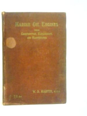 Bild des Verkufers fr Marine Oil Engines zum Verkauf von World of Rare Books