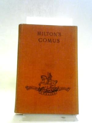 Image du vendeur pour Comus (Macmillan's English Classics) mis en vente par World of Rare Books