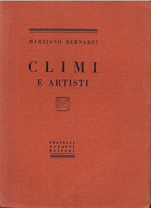 Climi e artisti