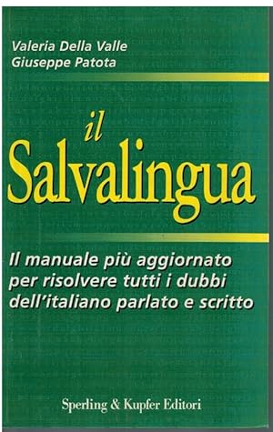 Seller image for Il salvalingua for sale by Books di Andrea Mancini