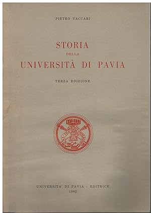 Imagen del vendedor de Storia dell'universit di Pavia a la venta por Books di Andrea Mancini