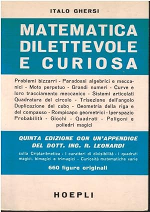 Imagen del vendedor de Matematica dilettevole e curiosa a la venta por Books di Andrea Mancini