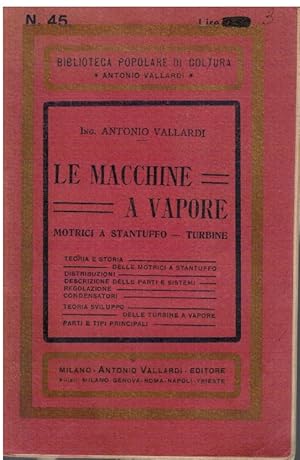 Seller image for Le macchine a vapore for sale by Books di Andrea Mancini