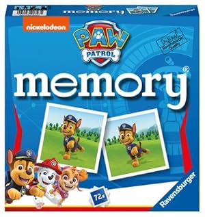 Seller image for Ravensburger - 20743 Paw Patrol Memory, der Spieleklassiker fr alle Fans der TV-Serie Paw Patrol, Merkspiel fr 2-8 Spieler ab 4 Jahren for sale by Rheinberg-Buch Andreas Meier eK