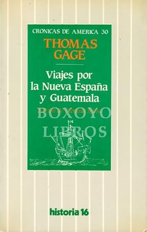 Imagen del vendedor de Viaje por la Nueva Espaa y Guatemala. Edicin de Dionisia Tejera a la venta por Boxoyo Libros S.L.