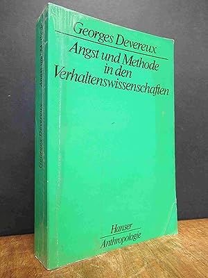 Bild des Verkufers fr Angst und Methode in den Verhaltenswissenschaften, aus dem Englischen von Caroline Neubaur und Karin Kersten, zum Verkauf von Antiquariat Orban & Streu GbR