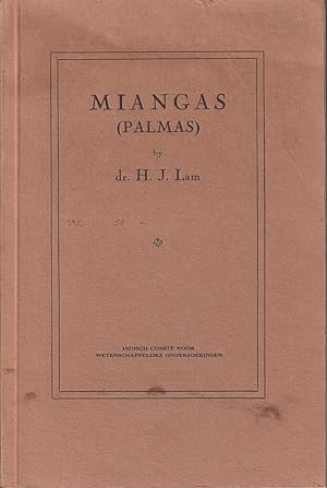 Seller image for Miangas (Palmas). Scattered Annotations, Made And Collected By H. J. Lam. for sale by Asia Bookroom ANZAAB/ILAB