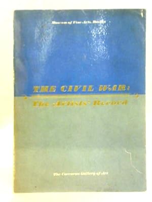 Seller image for The Civil War, the Artists Record for sale by World of Rare Books