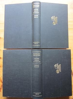 Bild des Verkufers fr Englisch-deutsches und deutsch-englisches Wrterbuch in zwei Bnden. zum Verkauf von Antiquariat Roland Ggler