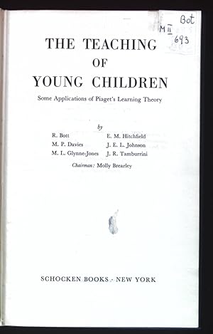Immagine del venditore per The Teaching of Young Children. Some Applications of Piaget's Learning Theory. venduto da books4less (Versandantiquariat Petra Gros GmbH & Co. KG)