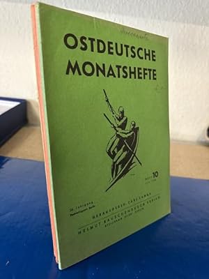 Ostdeutsche Monatshefte - Konvolut 1958