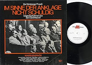 "DER NÜRNBERGER PROZESS Volumes 1 et 2" 2 disques LP 33 tours originaux allemands / JOHN JAHR VER...