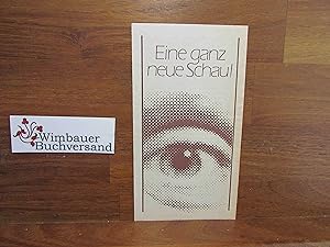 Seller image for Faltblatt Eine ganz neue Schau! for sale by Antiquariat im Kaiserviertel | Wimbauer Buchversand