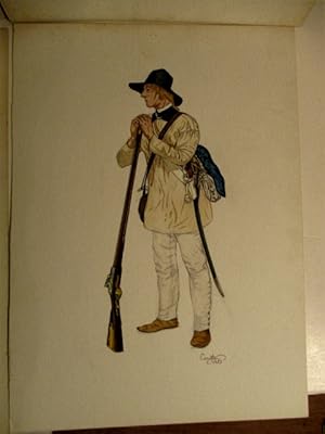 North Carolina Militia Infantry C. 1780 Enlisted Man.