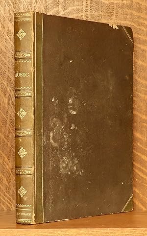 Imagen del vendedor de BOUND BOOK OF 28 SONGS OF SHEET MUSIC 1847-1852 INCLUDING 4 SONGS RELATED TO 'UNCLE TOM'S CABIN' - LITTLE EVA, EVA'S PARTING, I AM GOING THERE, DEATH OF ST. CLARE, NELLY WAS A LADY, THE GUM TREE CANOE, OH BOYS CARRY ME 'LOMG - A PLANTATION MELODY, YOUNG FOLKS AT HOME, OLD FOLKS AT HOME, THOU ART GONE FROM MY GAZE, DO THEY MISS ME AT HOME, FAREWELL MY FATHERLAND, THE GOLDEN HOURS OF MEMORY, WHERE ARE THE FRIENDS OF MY YOUTH, 'TIS SWEET TO BE REMEMBERED,THE MOTHER"S SONG, ROCKED IN THE CRADLE OF THE DEEP, SLUMBER GENTLE LADY, FOR WINGS FOR WINGS LIKE A DOVE TO FLY, IT WAS A BEAUTEOUS LADY, ALLAN PERCY, AND MANY MORE a la venta por Andre Strong Bookseller