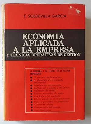 Imagen del vendedor de Economa aplicada a la empresa y tcnicas operativas de gestin a la venta por La Leona LibreRa