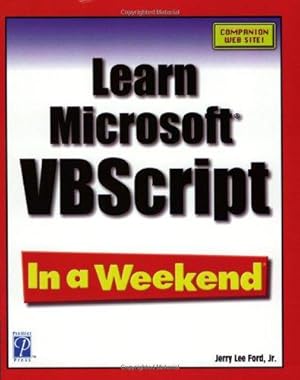 Bild des Verkufers fr Learn VB Script in a Weekend zum Verkauf von WeBuyBooks