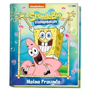 Bild des Verkufers fr SpongeBob Schwammkopf: Meine Freunde : Kindergartenfreundebuch mit wattiertem Cover zum Verkauf von Smartbuy