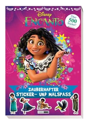 Bild des Verkufers fr Disney Encanto: Zauberhafter Sticker- und Malspa : Sticker- und Malblock zum Verkauf von Smartbuy