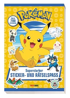 Bild des Verkufers fr Pokmon: Superstarker Sticker- und Rtselspa : Sticker- und Rtselblock zum Verkauf von Smartbuy