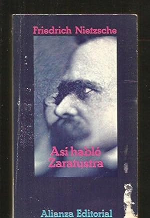 Seller image for Asi Hablo Zaratustra for sale by Redux Books