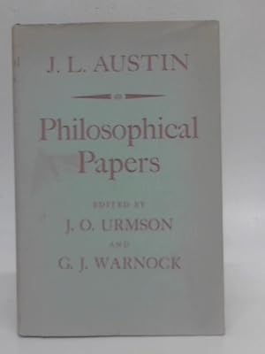 Seller image for Philosophical Papers for sale by World of Rare Books