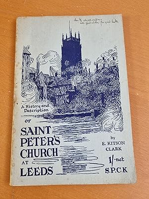 Bild des Verkufers fr A History and Description of Saint Peter's Church at Leeds zum Verkauf von D & M Books, PBFA