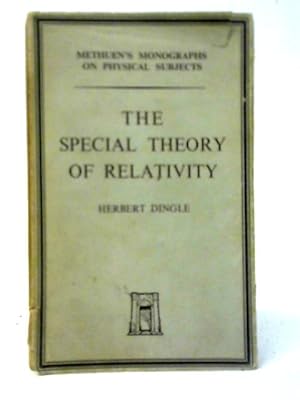 Imagen del vendedor de The Special Theory of Relativity a la venta por World of Rare Books