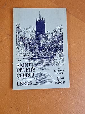 Bild des Verkufers fr A History and Description of Saint Peter's Church at Leeds zum Verkauf von D & M Books, PBFA