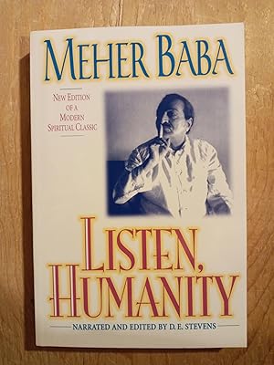 Imagen del vendedor de Listen, Humanity a la venta por Singing Pebble Books