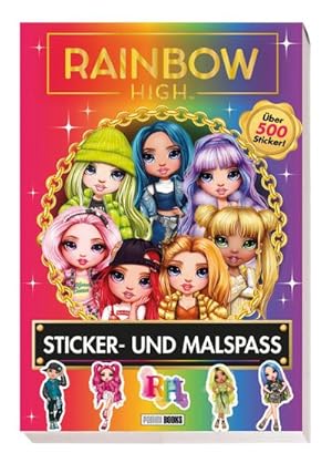 Bild des Verkufers fr Rainbow High: Sticker- und Malspa : Sticker- und Malblock zum Verkauf von Smartbuy