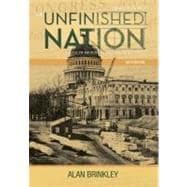 Bild des Verkufers fr The Unfinished Nation: A Concise History of the American People, Volume 1 zum Verkauf von eCampus