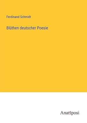 Image du vendeur pour Blthen deutscher Poesie mis en vente par moluna