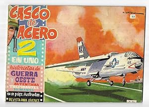 Casco de Acero 2 en uno. nº 33 gráficas Bisani 1961