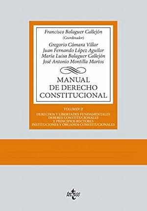 Imagen del vendedor de Manual de Derecho Constitucional. Volumen II a la venta por SOSTIENE PEREIRA