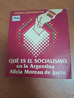 Immagine del venditore per Que el socialismo en la Argentina venduto da Libros nicos