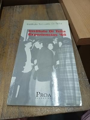 Seller image for Instituto Di Tella Experiencia 68 for sale by Libros nicos