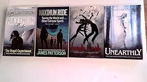 Immagine del venditore per Angel Themed Fantasy Novels Teen Fiction - Maximum Ride 1 & 3, Hush Hush & Unearthly venduto da Goldstone Rare Books