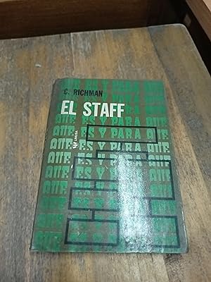 Imagen del vendedor de El Staff a la venta por Libros nicos