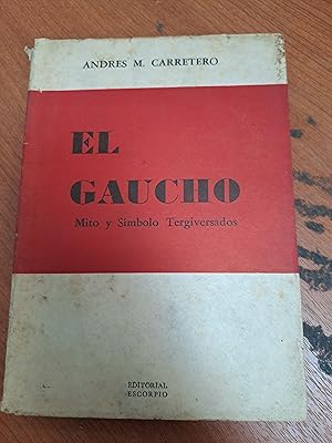 Seller image for El gaucho for sale by Libros nicos