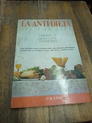 Image du vendeur pour La anti dieta mis en vente par Libros nicos