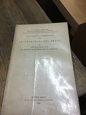Imagen del vendedor de Las Literaturas Americanas VII, La literatura del Brasil II a la venta por Libros nicos