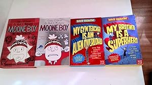 Seller image for Kids Comedy Bundle Moone Boy 1 & 2 + My Brother Is A Superhero 1 & 2 - Children's Funny Comedy Fiction Novels for sale by Goldstone Rare Books