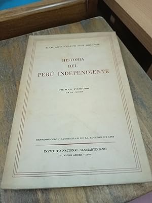 Imagen del vendedor de Historia del Peru independiente a la venta por Libros nicos