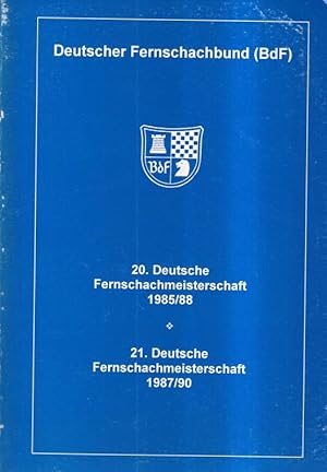 20. Deutsche Fernschachmeisterschaft 1985-88 und 21.Deutsche